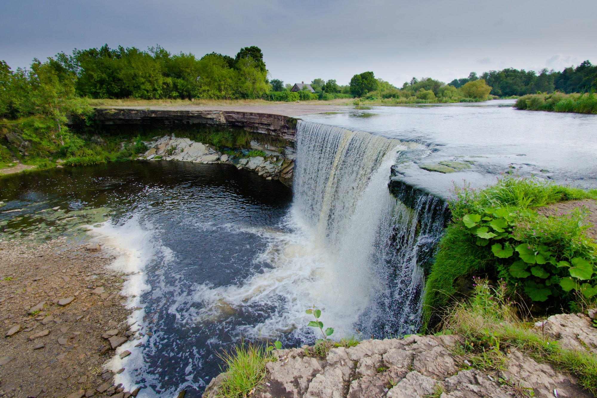 Estland Wasserfall von Jagala